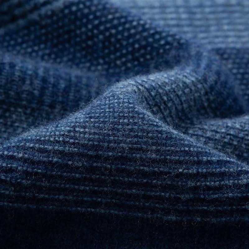 Huxley | Wol Gebreide Trui – Subtiel Gradient Design voor Mannen