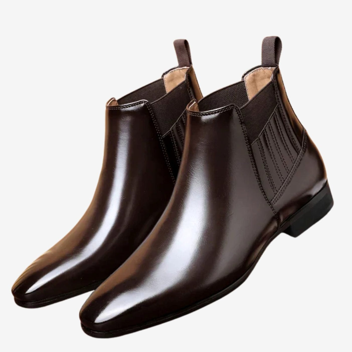 Mia | Chelsea Stiefeletten – Elegante Slip-On mit spitzer Zehenpartie für Damen