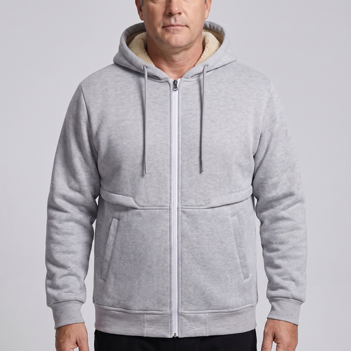 Teddy | Teddy Lined Zip Jacket – Warmer Style für Männer