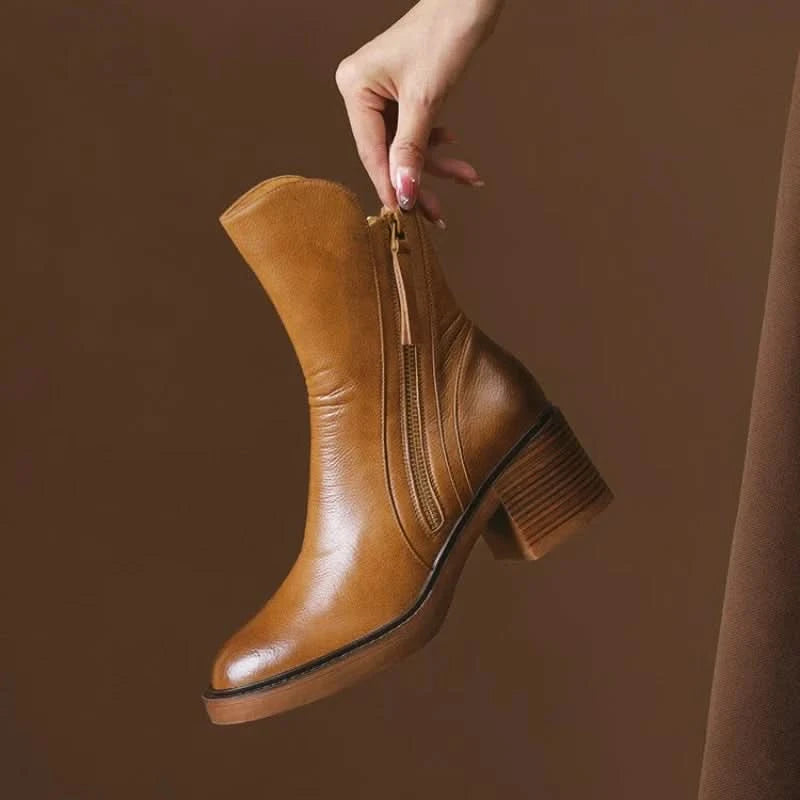 Selene | Ankle Boots – Zeitlose Eleganz für Frauen