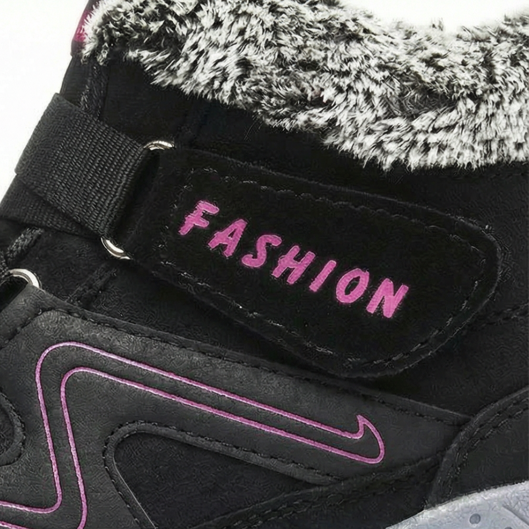 Snowstep | Winter Ankle Boots für Frauen mit Lammfellfutter