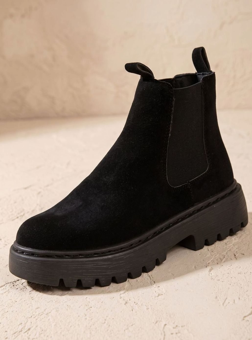 Greta | Chelsea Boots – Bequeme Plateau Stiefeletten für Damen