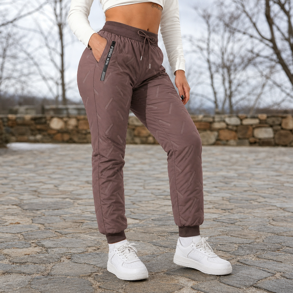 Frostline | Quilted Jogger Pants für Damen mit Fleece-Fütterung