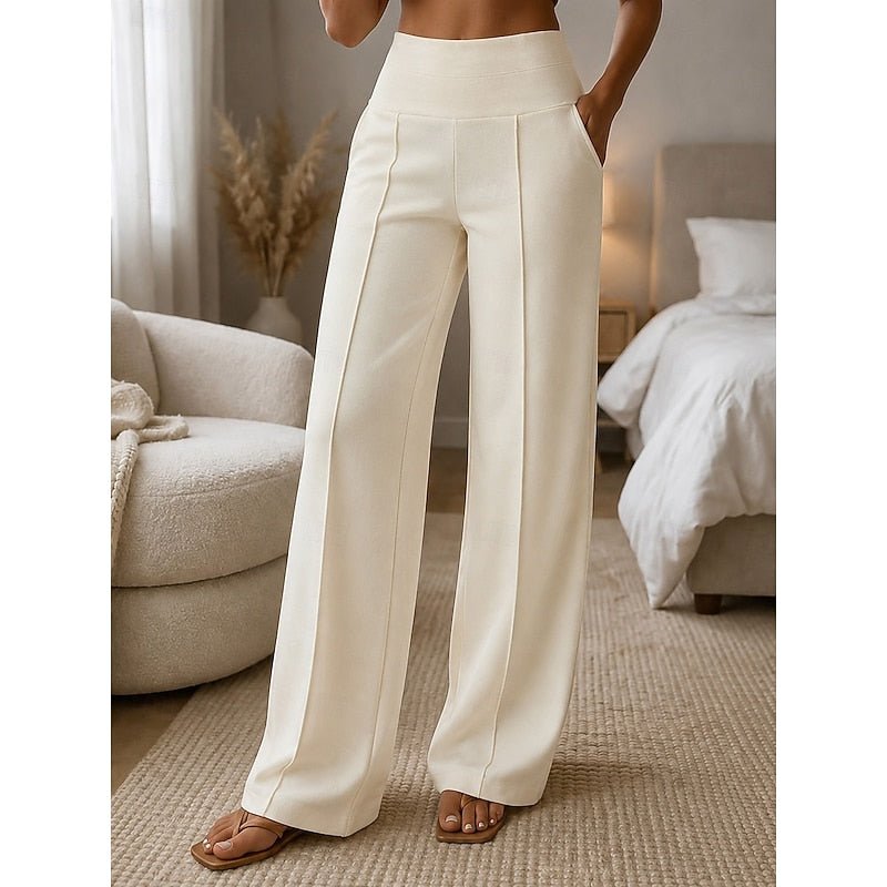 Elise | Tailored Wide-Leg Pants – Stilvolle Eleganz für Jede Gelegenheit