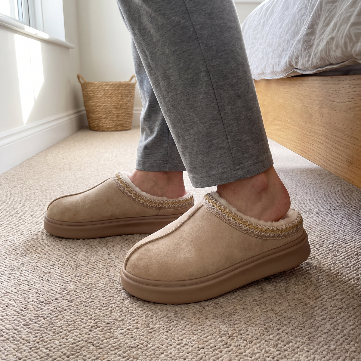Snug | Winter Slippers – Cozy Closed-Toe Design