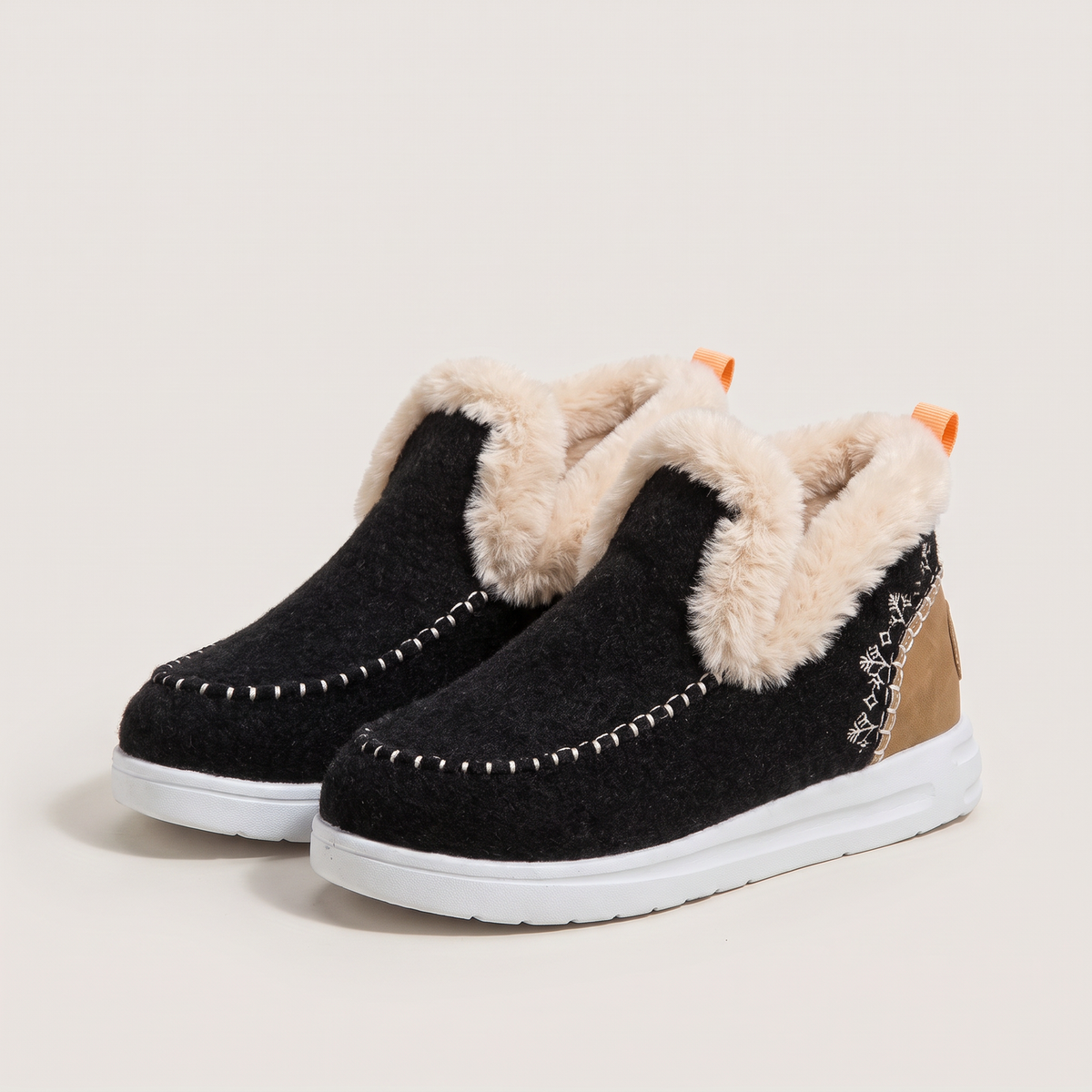 Feland | Slip-On Boots – Gemütliche Fleece-Linie für Frauen