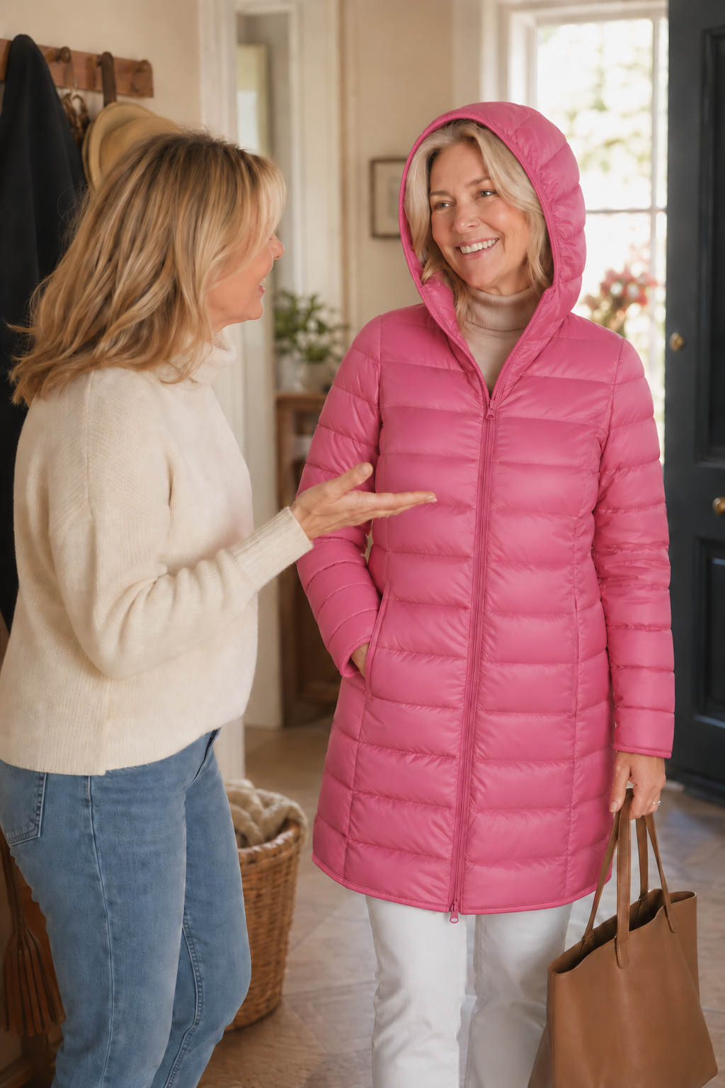 Featherlyte | Packable Puffer Jacket met Afneembare Kap