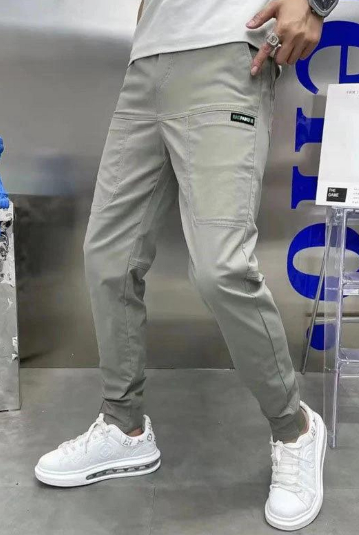 Lucas | Flexible und elegante Herren Stretch Cargohose