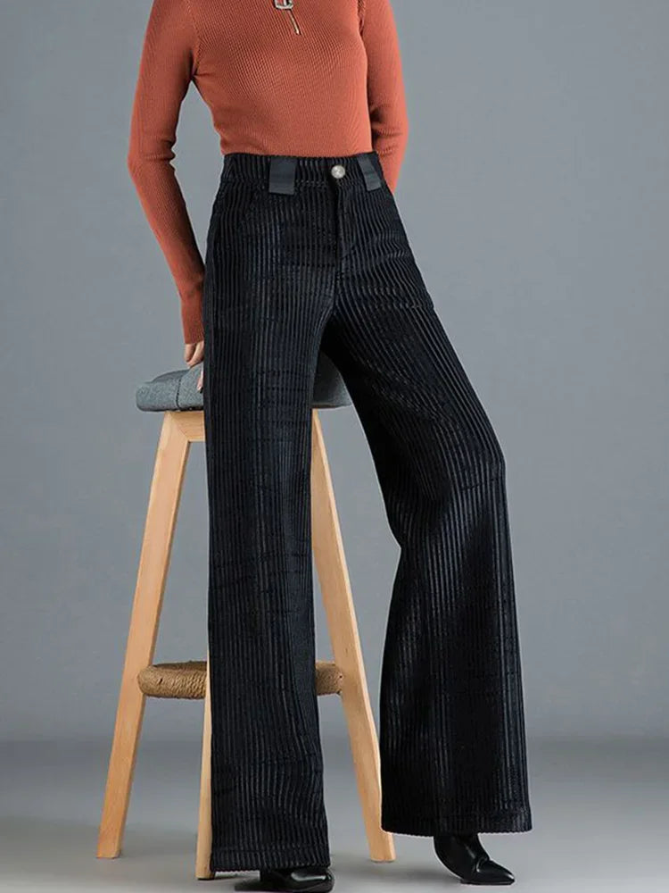 Brea | Cordhosen – Elegante Flared Style für Damen
