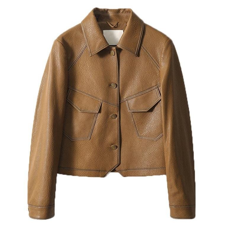 Veloura | Lederjacke – Schicke Silhouette für jeden Tag