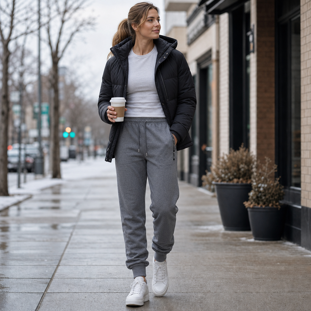 Warmease | Tapered Jogger Sweatpants für den Winter