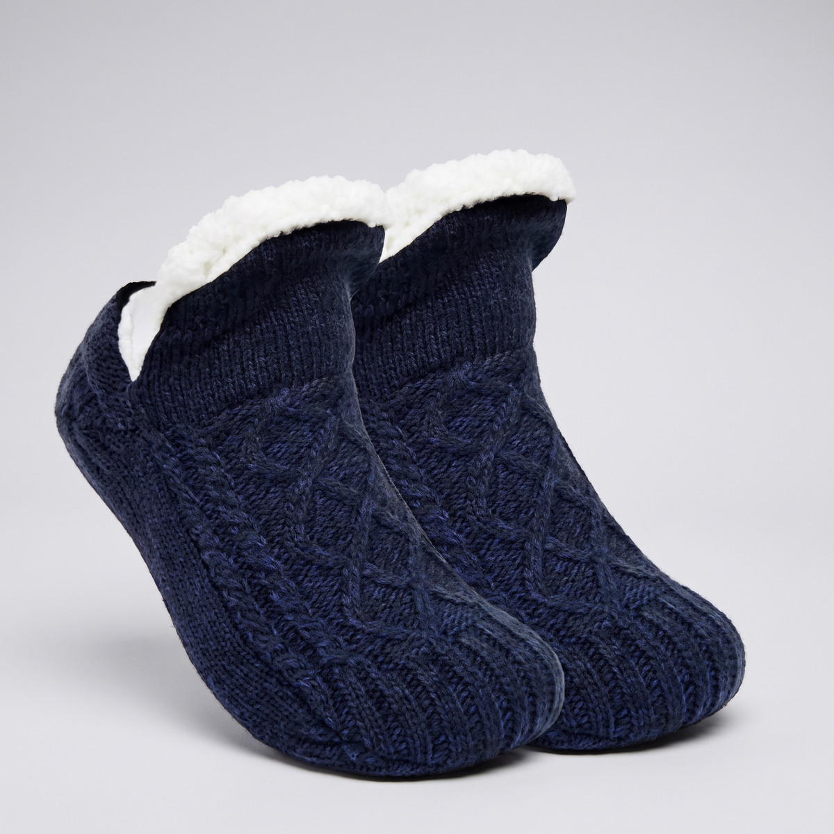 Fleece | Fleece Lined Knit Slippers – Gemütlich für Zuhause