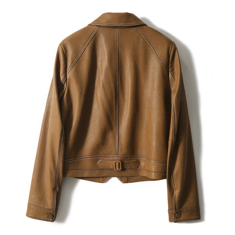 Veloura | Lederjacke – Schicke Silhouette für jeden Tag