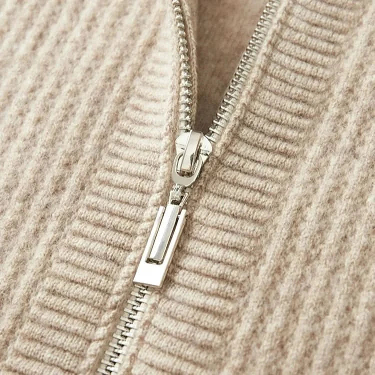 Sorrento | Cashmere Zip Hoodie – Luxuriöse Leichtigkeit für Herren