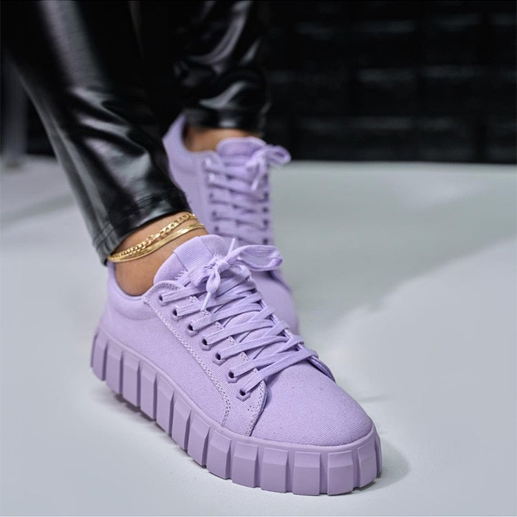 Avery | Stilvolle und stützende orthopädische Plateau Sneaker