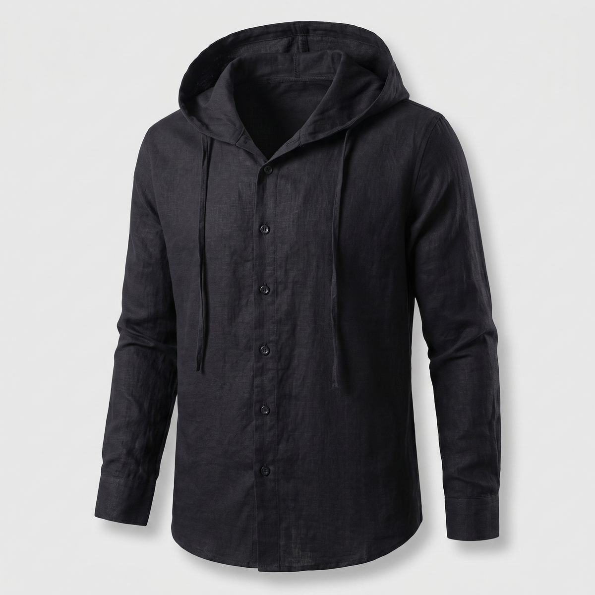 Nova | Linen Hoodie – Refined Casual Style