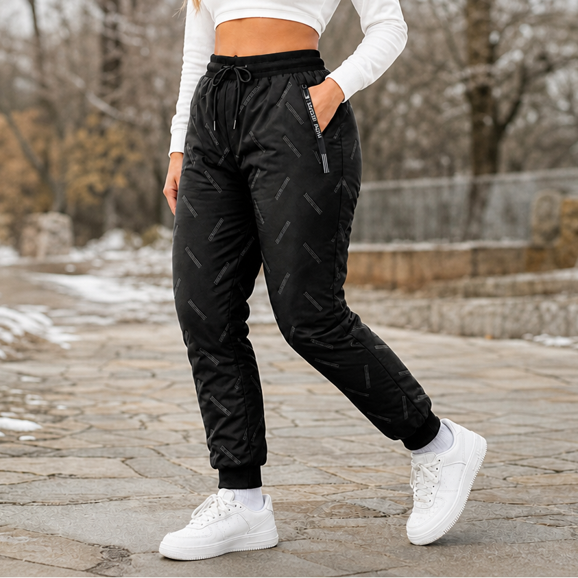 Frostline | Quilted Jogger Pants für Damen mit Fleece-Fütterung