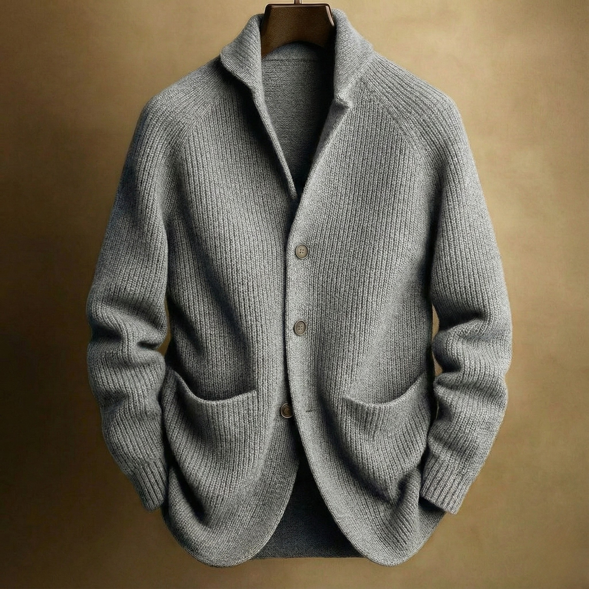 Aldric | Gilet – Ausgewogene Wärme mit Schalkragen