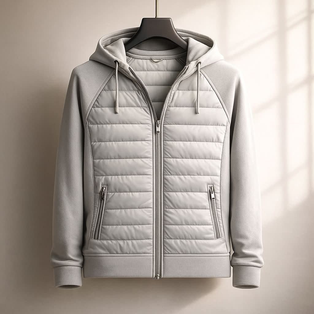 Ridgefield | Zip Hoodie – Comfortabele Gewatteerde Jacks