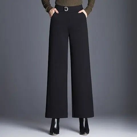 Beatrix | Checkered Wide-Leg Trousers – Eleganter Look für Damen