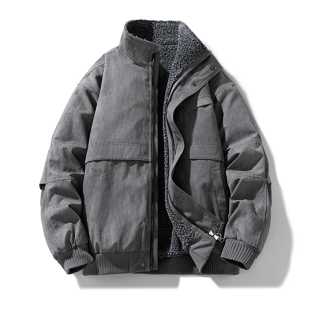 Velora | Puffer Jacket – Elegante Fleece-Lining für Männer