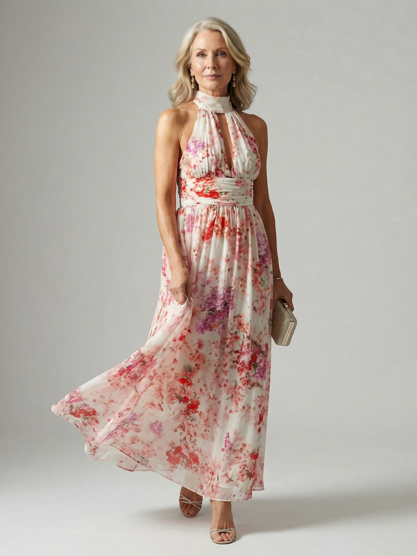 Elyon | Maxi Kleid – Leichtes, Floral Design für warme Tage