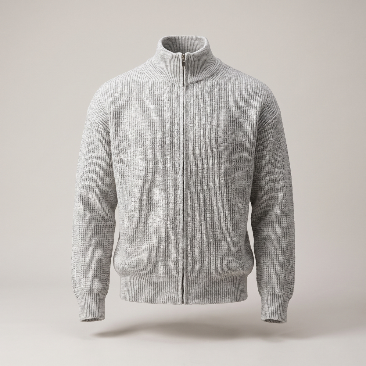 Hollis | Zip Cardigan – Smart-Casual Style für Männer