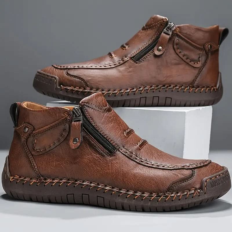 Camden | Orthopädische Ledersneaker – Eleganter Stil für Männer