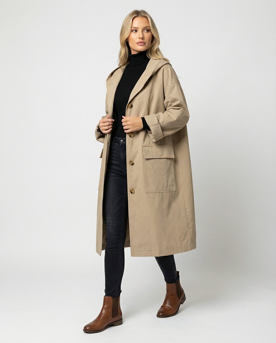 Helena | Stilvolle und funktionale Wasserdichte Jacke