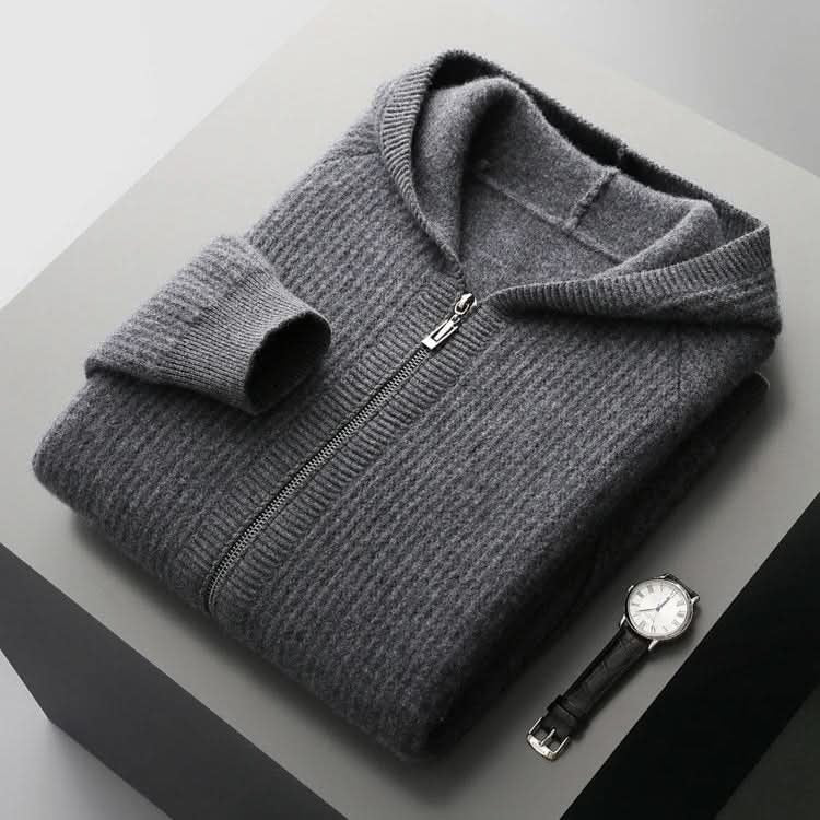 Sorrento | Cashmere Zip Hoodie – Luxuriöse Leichtigkeit für Herren