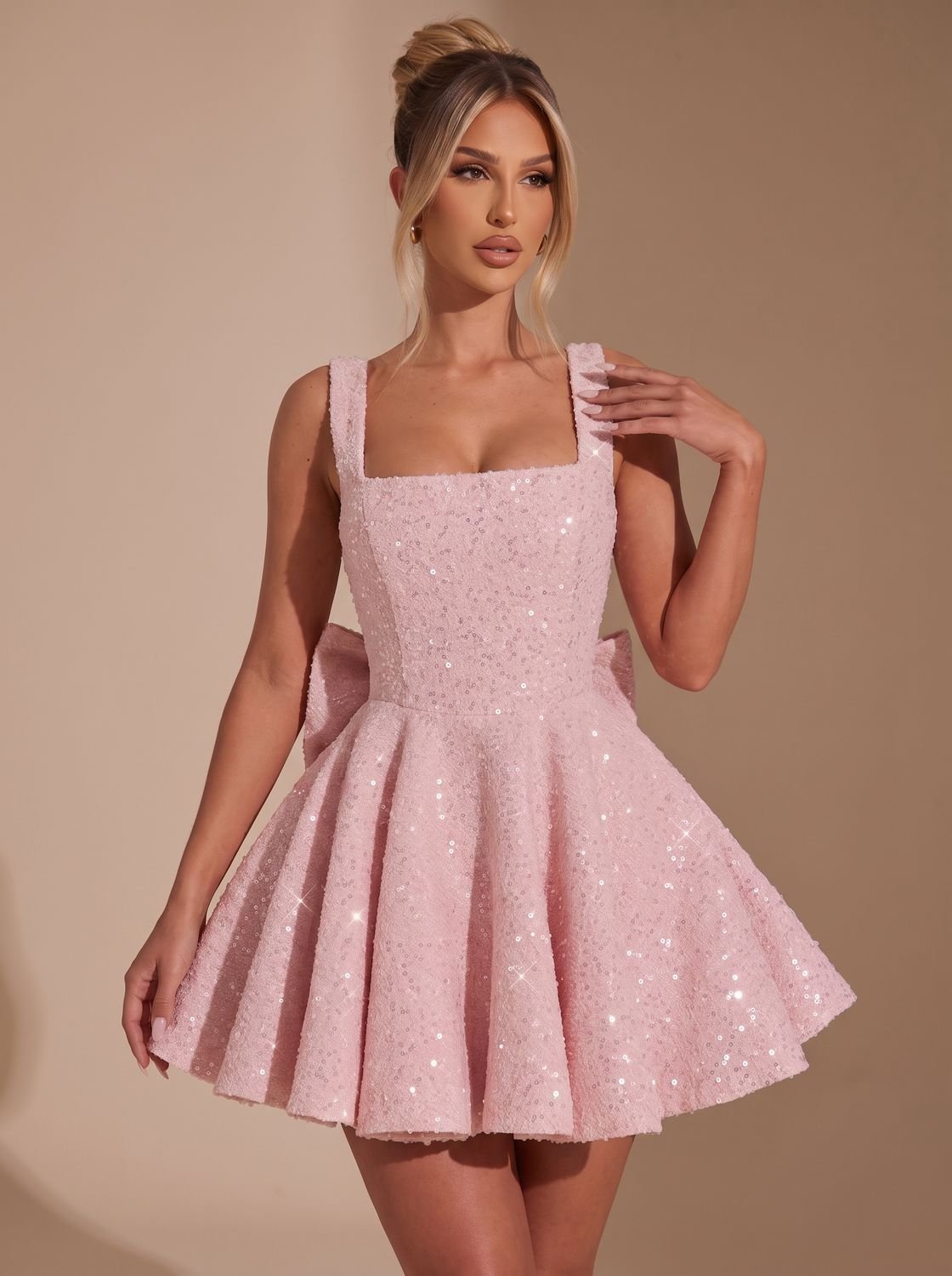 Victoria | Weihnachtskleid – Funkelndes Fit-and-Flare für Frauen