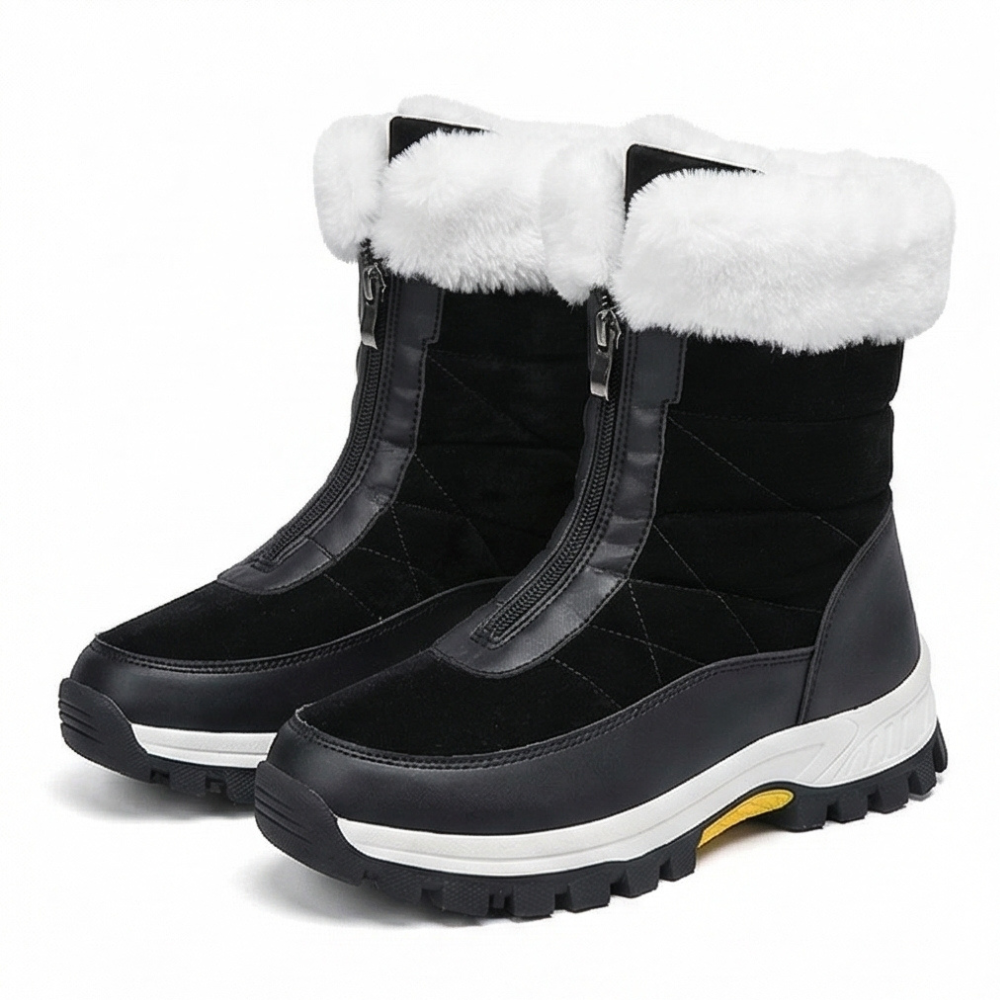 Frostara | Waterproof Winter Boots mit Kunstfellfutter