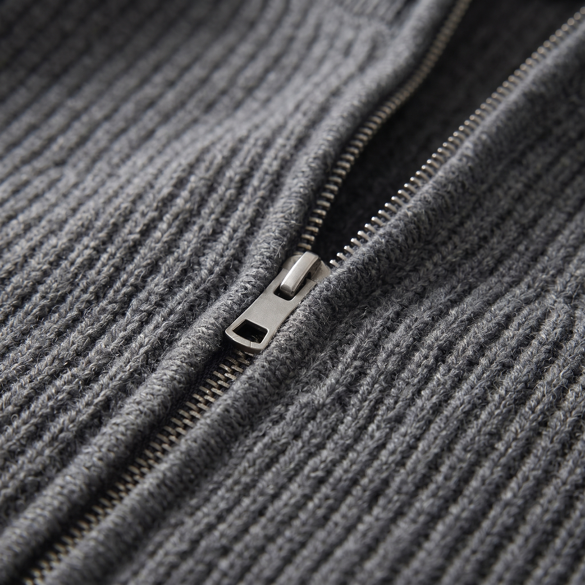 Hollis | Zip Cardigan – Smart-Casual Style für Männer