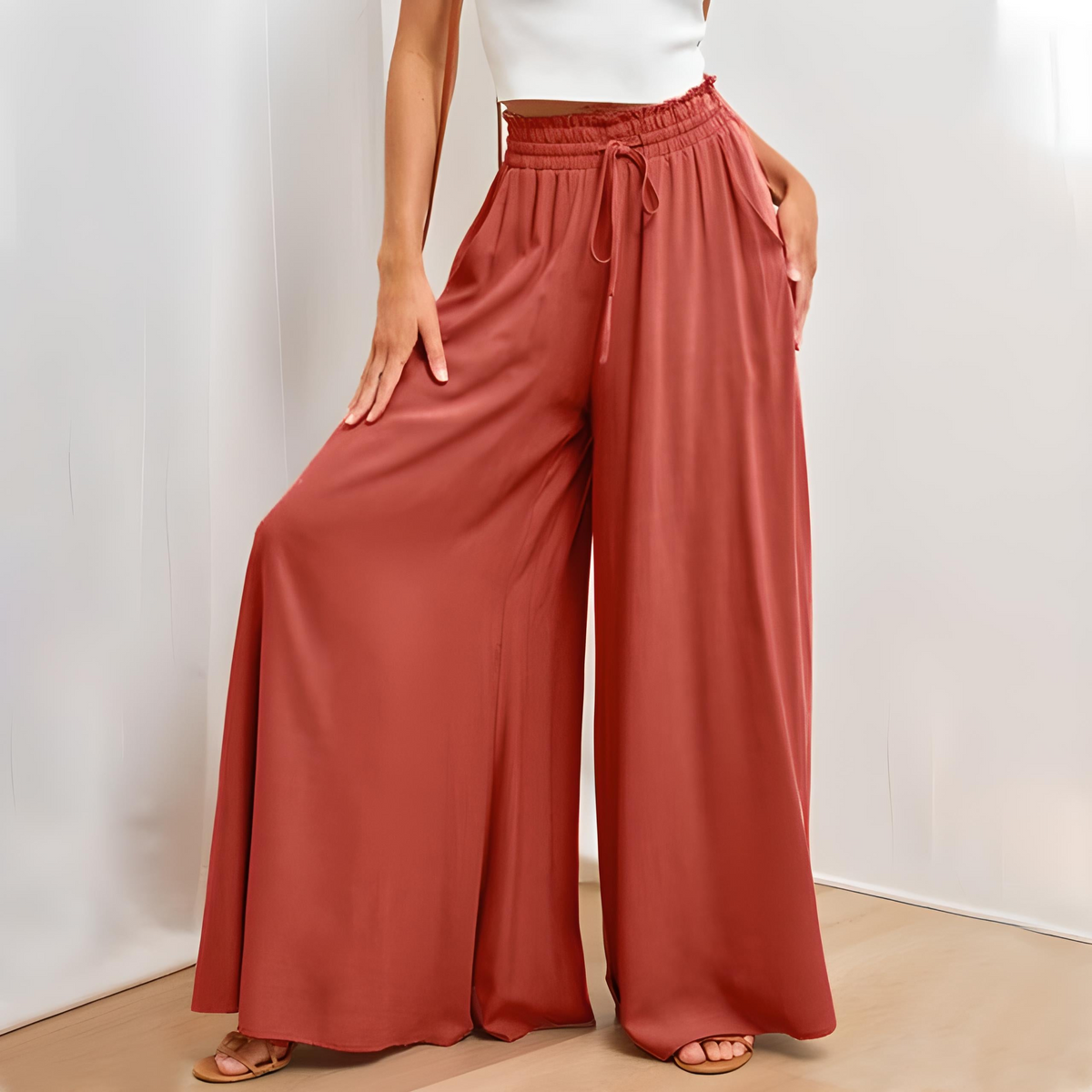 Emily | Elegante und bequeme Weitbein Hose