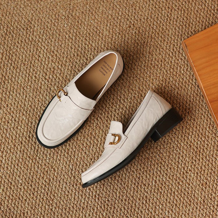 Celia | Leder Loafer mit Horsebit-Akzent für Frauen