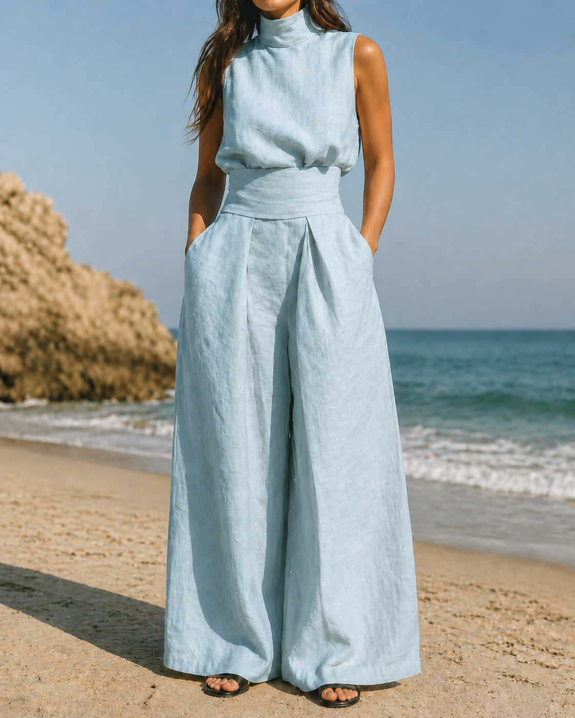 Isolyn | Elegantes, Atmungsaktives & Stilvolles Aleia-Zweiteiler-Set 5