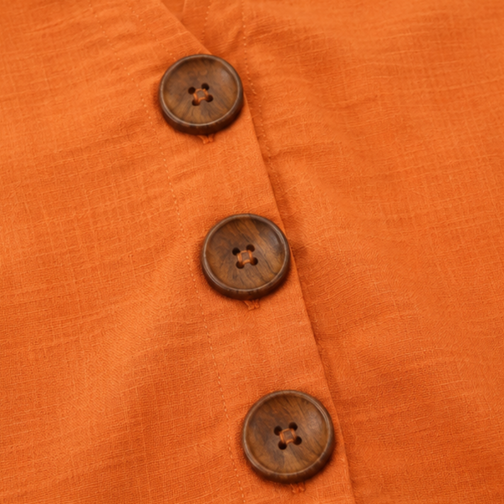 Amelie | Feminine und luftige Tunika Bluse mit V-Ausschnitt