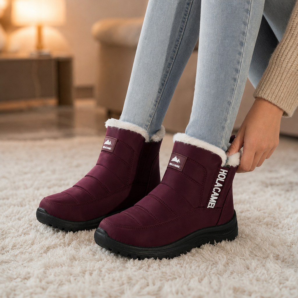 Gripwell | Waterproof Snow Boots – Faux-Fur Lining für Frauen
