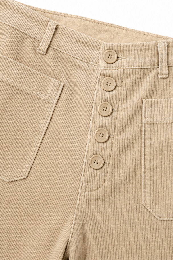 Wideluxe | High-Waisted Wide-Leg Trousers – Elegante Passform für Damen