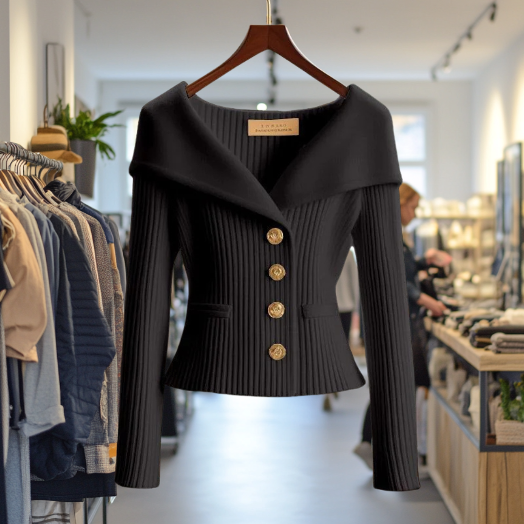 Elara | Strickjacke mit elegantem Design für jede Gelegenheit