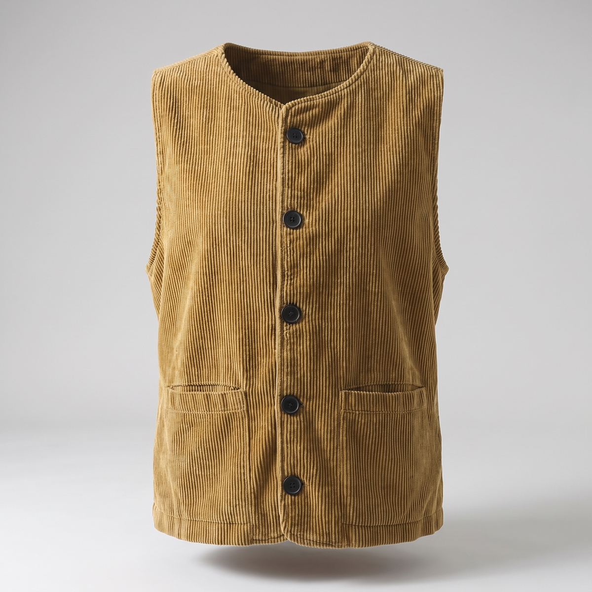 JANE | Cord Cardigan – Vintage-Charm in Beiger Farbe