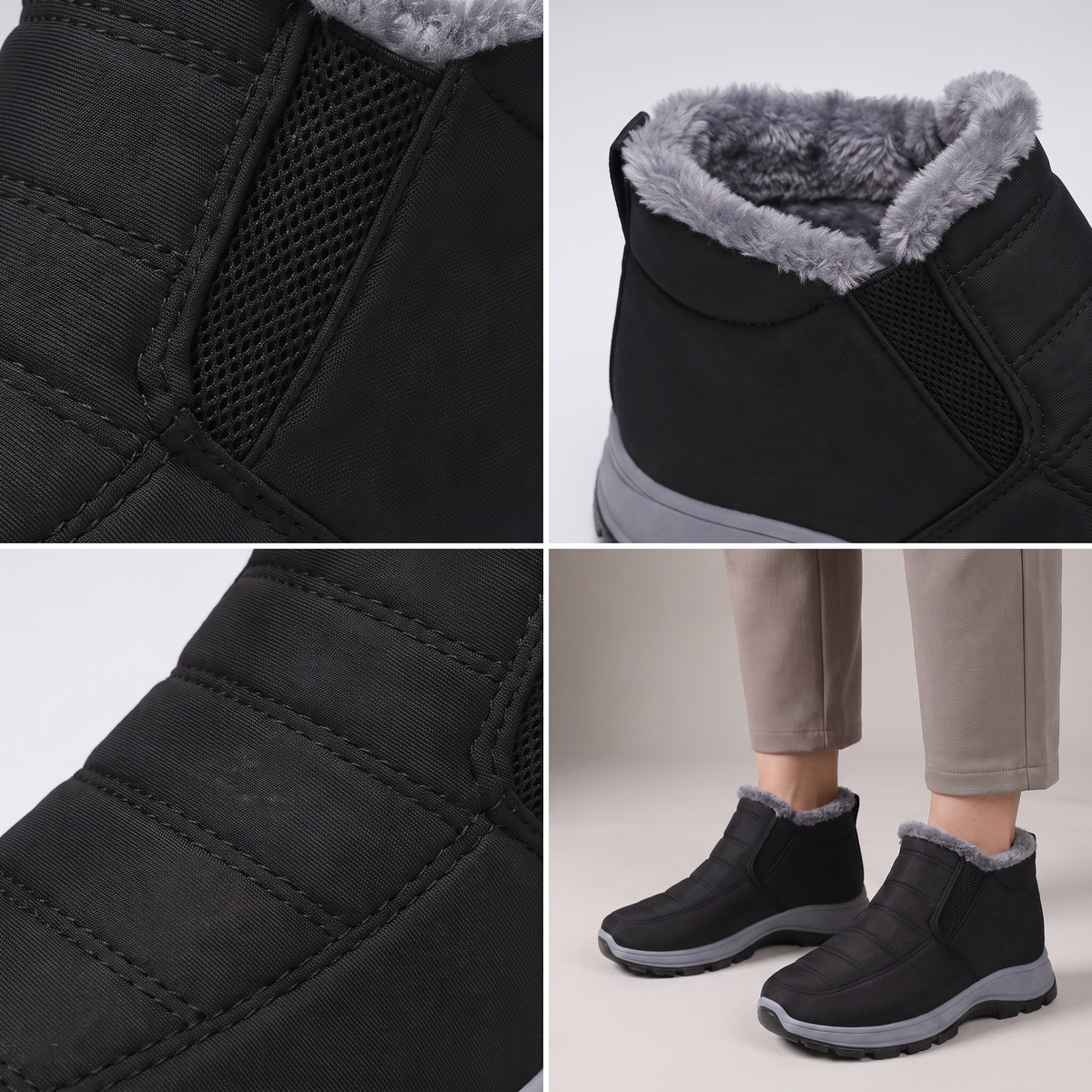 Kuschelige | Winter Walking Boots – Wasserfest mit Fleecefutter für Damen