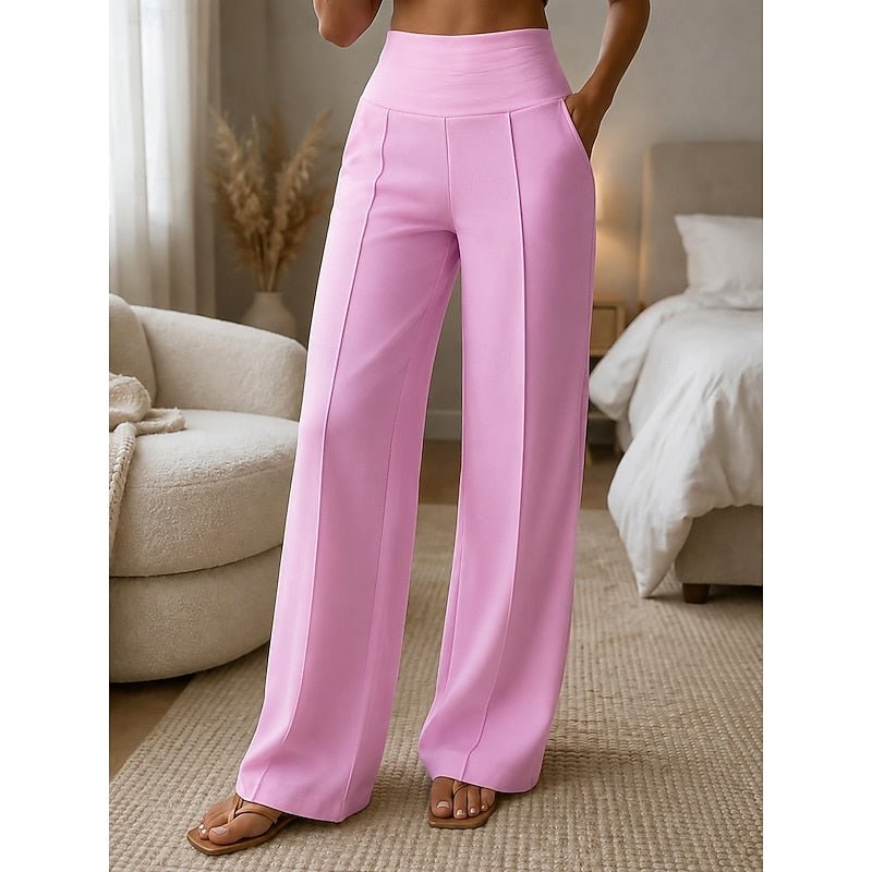 Elise | Tailored Wide-Leg Pants – Stilvolle Eleganz für Jede Gelegenheit