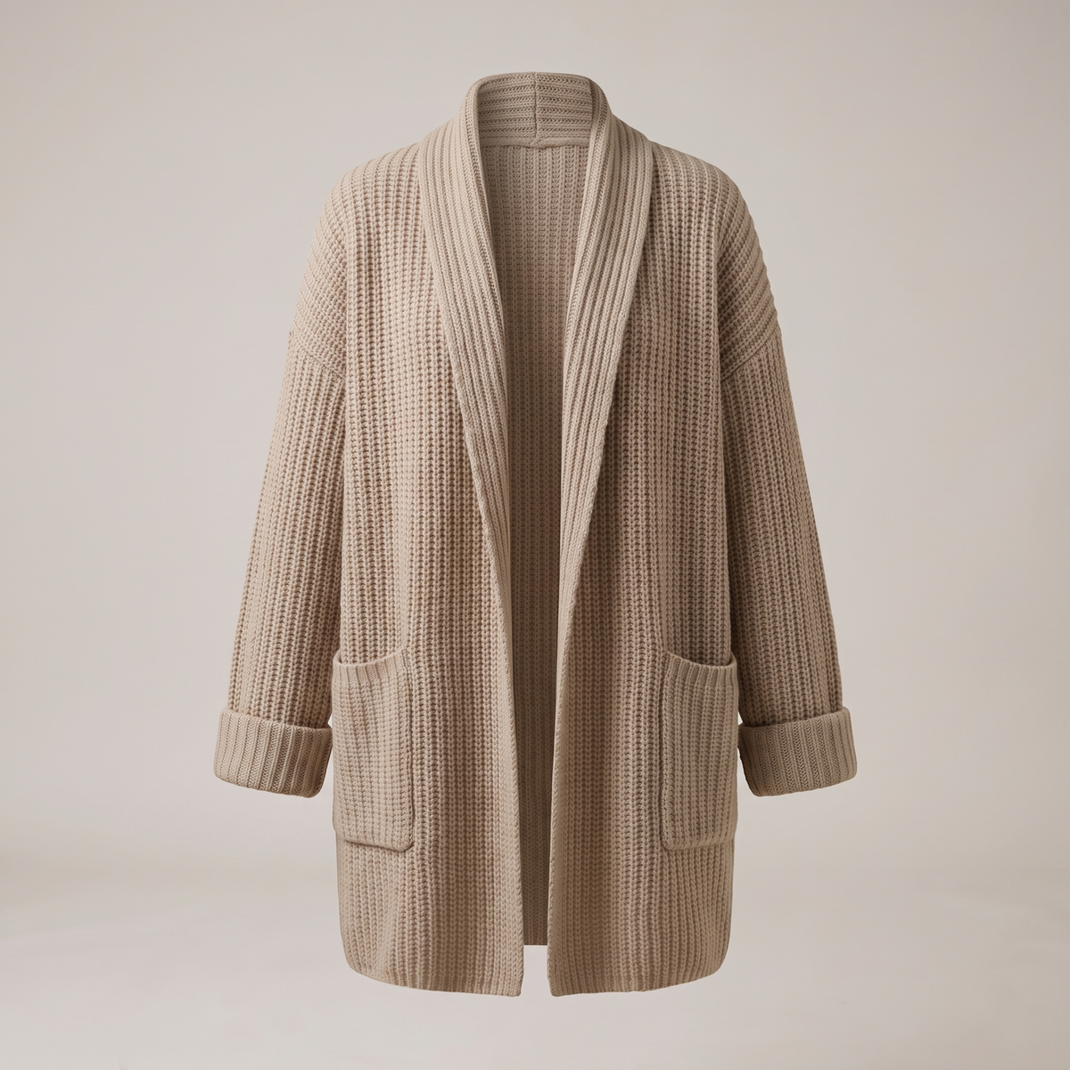 Thalira | Wollcardigan – Bequemer Oversized Stil für Damen