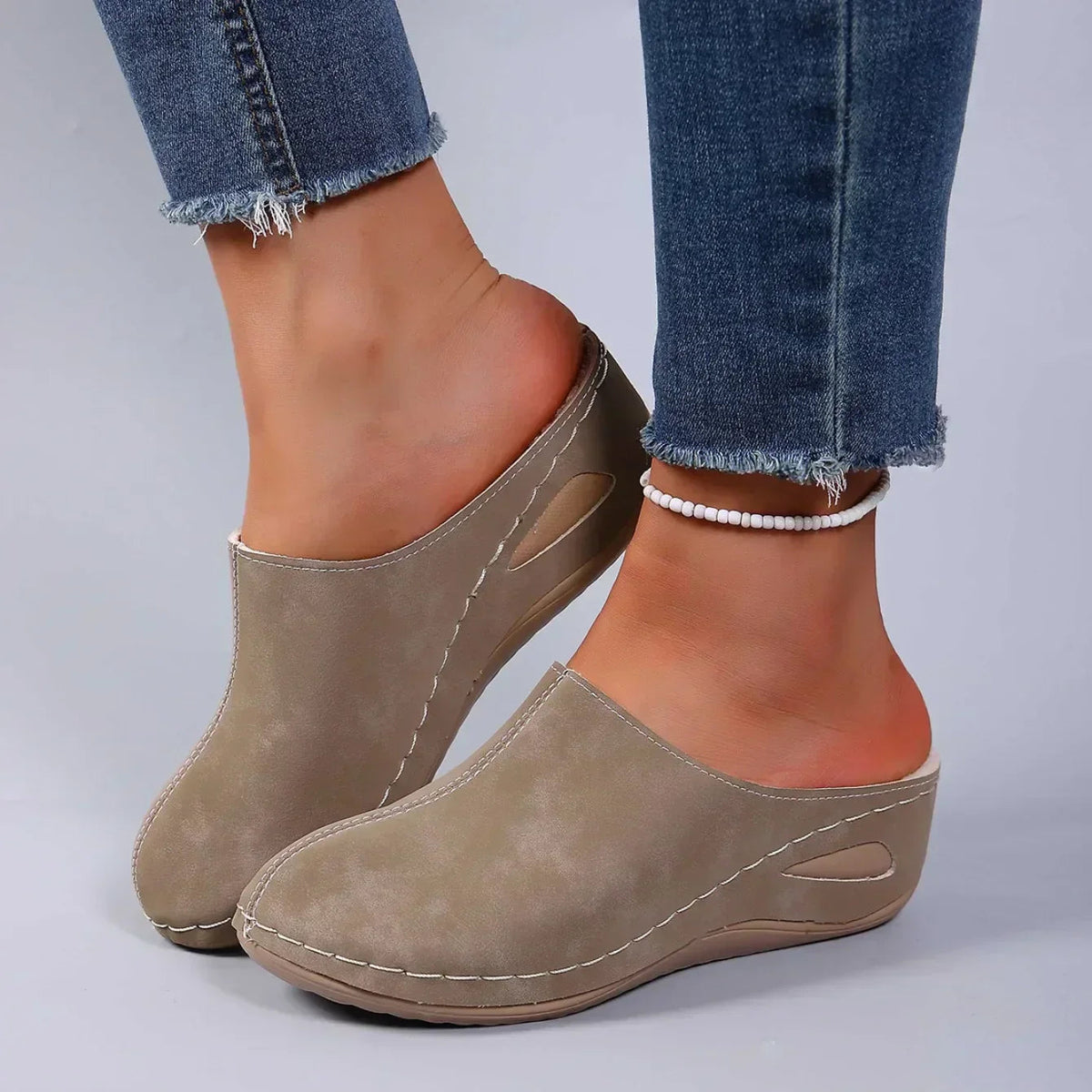 Rosie | Orthopädische Hausschuhe – Bequeme Slip-On für Zuhause