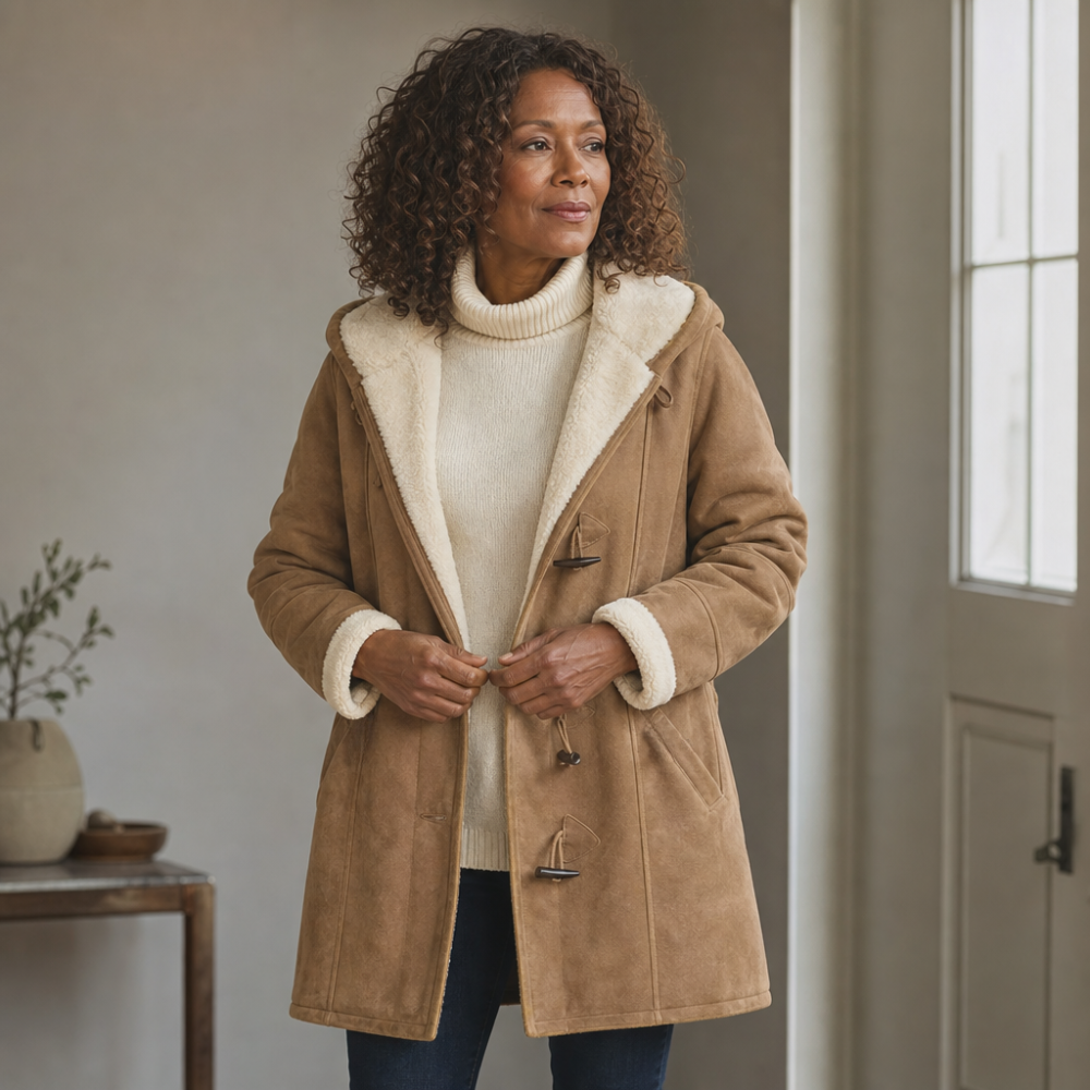 Wintlace | Duffle Coat mit Shearling-Futter – Bequem und Stilvoll
