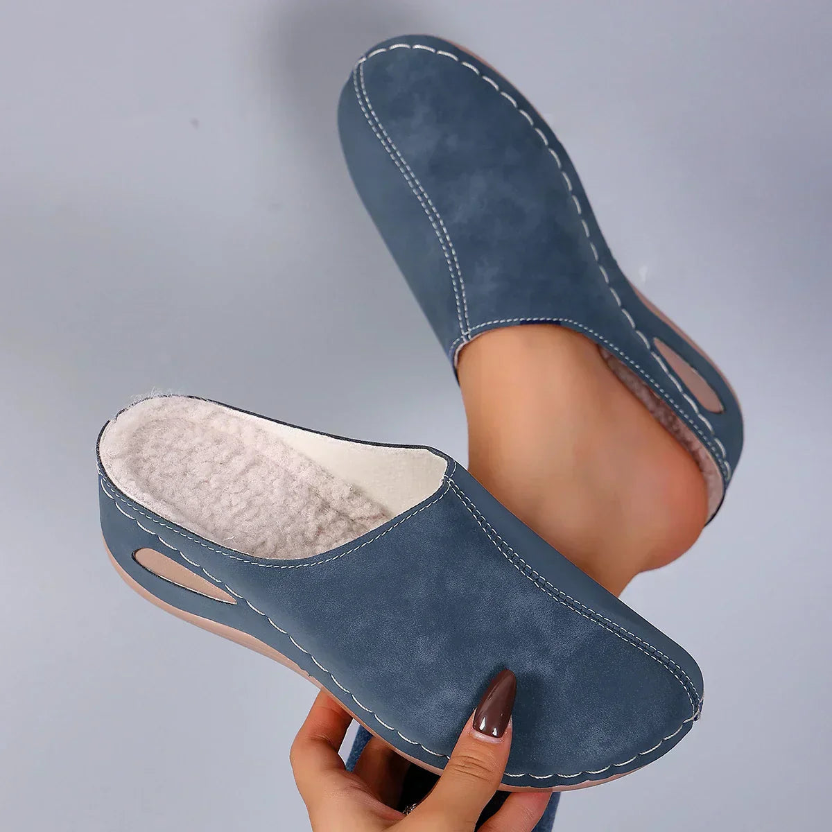 Rosie | Orthopädische Hausschuhe – Bequeme Slip-On für Zuhause