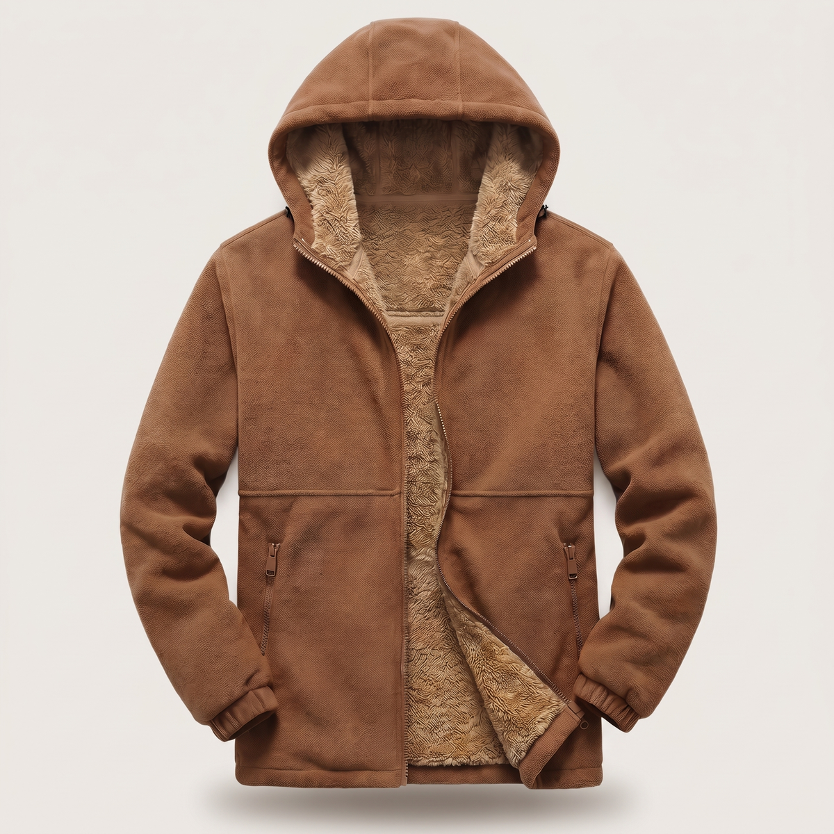 Sherpa | Fleece Hooded Jacket – Warmer Komfort für Männer