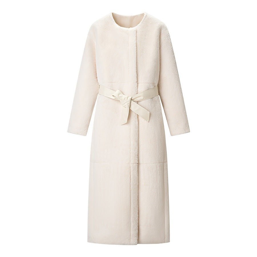 Drune | Teddy-Mantel – Oversize Longline Design für Damen