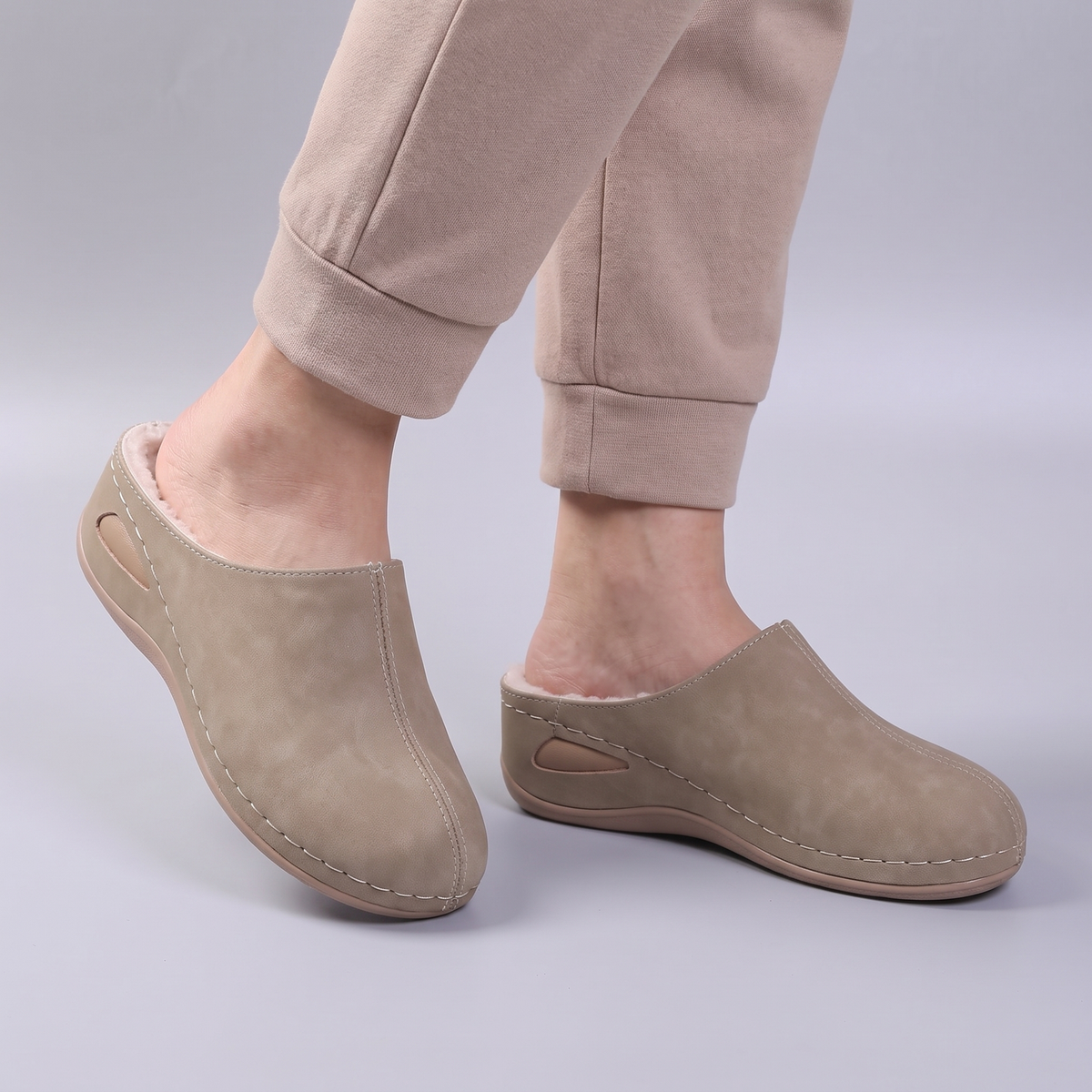 Florence | Orthopädische Komfortschuhe – Kuscheliges Design für Zuhause